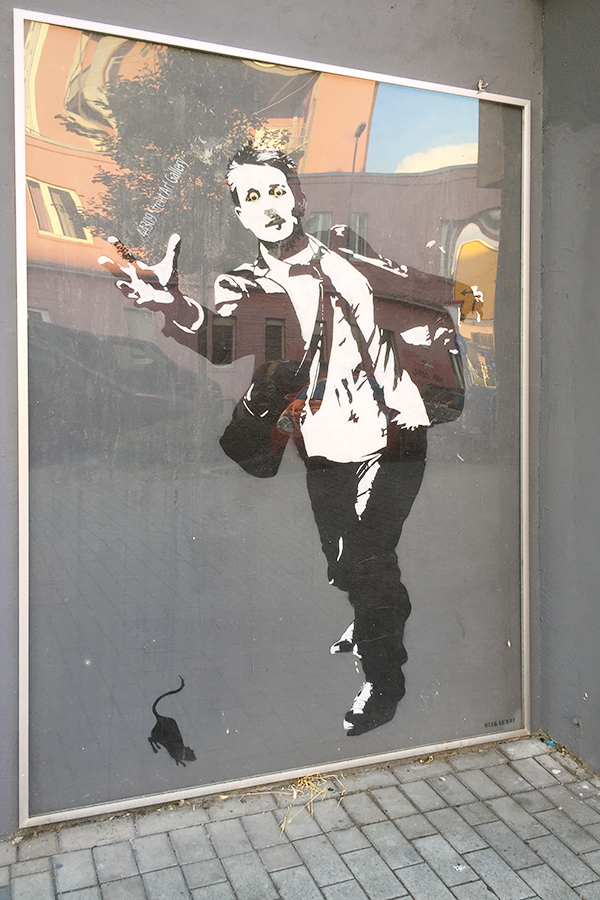 Blek le Rat artwork in Dortmund